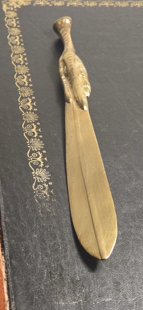 Briefopener Massief Messing, Ophalen of Verzenden