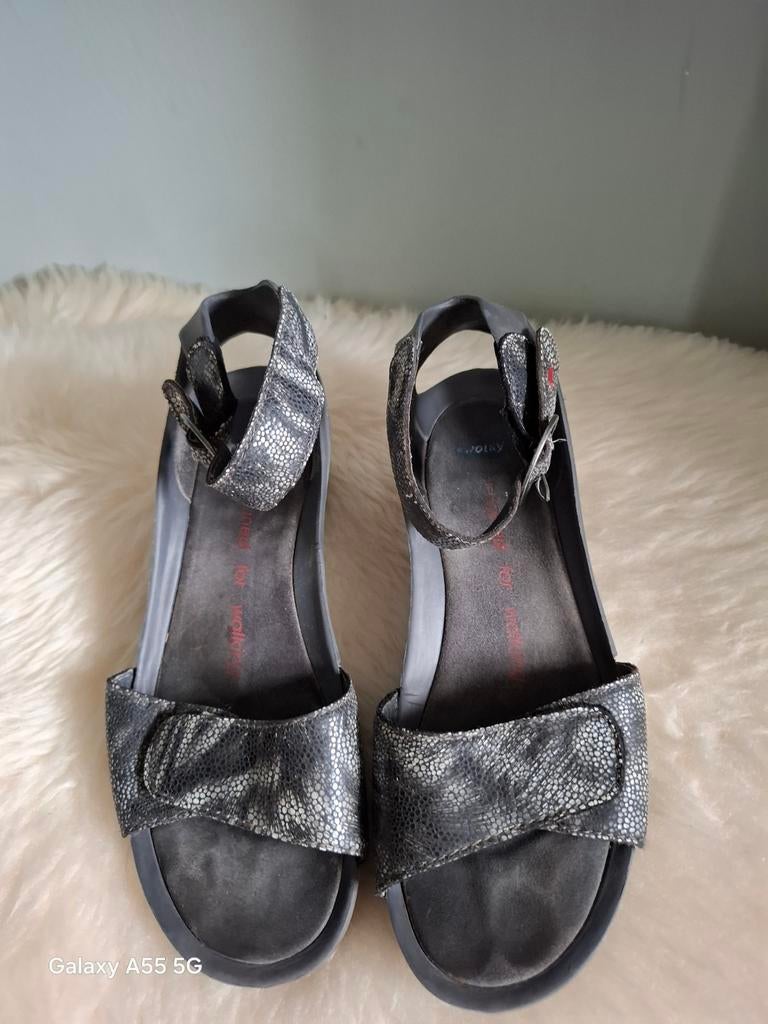 Wolky sandalen maat 37, Ophalen of Verzenden, Zo goed als nieuw, Sandalen of Muiltjes