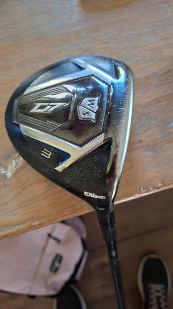 Wilson Woods 3 & 7  + Taylormade Wedge, Ophalen of Verzenden, Gebruikt, Club, Overige merken