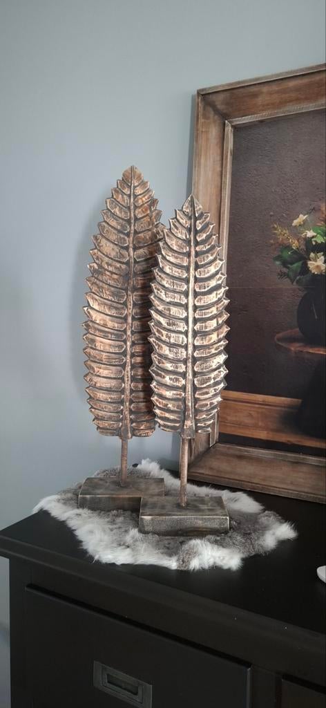 Stoere houten veren, Huis en Inrichting, Woonaccessoires | Overige, Ophalen of Verzenden, Nieuw