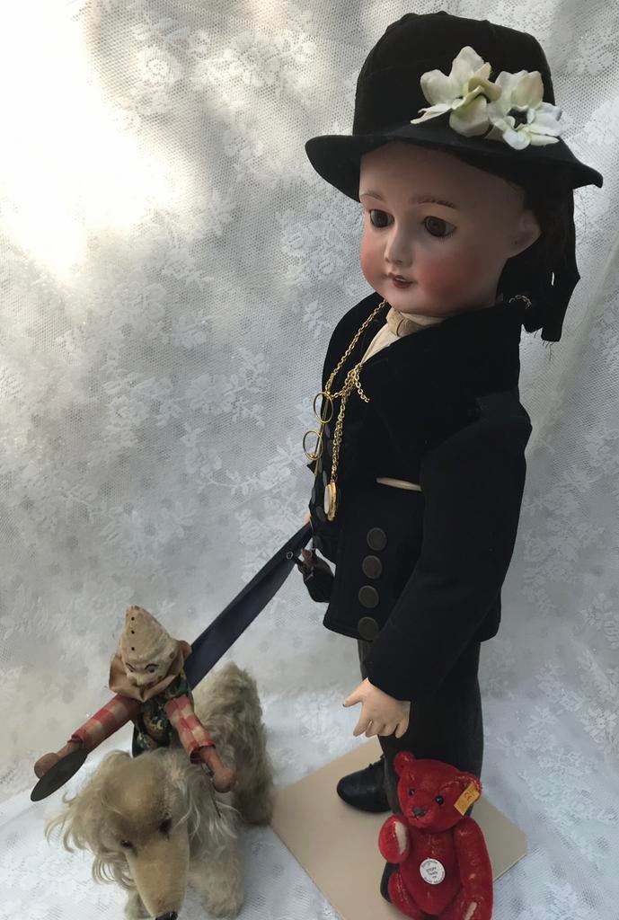 Prachtige SFBJ pop 301 volledig in originele staat., Antiek en Kunst, Ophalen of Verzenden