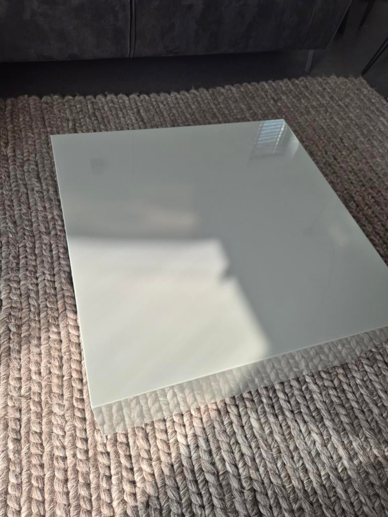 Moderne salontafel, Ophalen, Gebruikt, 50 tot 100 cm, Vierkant