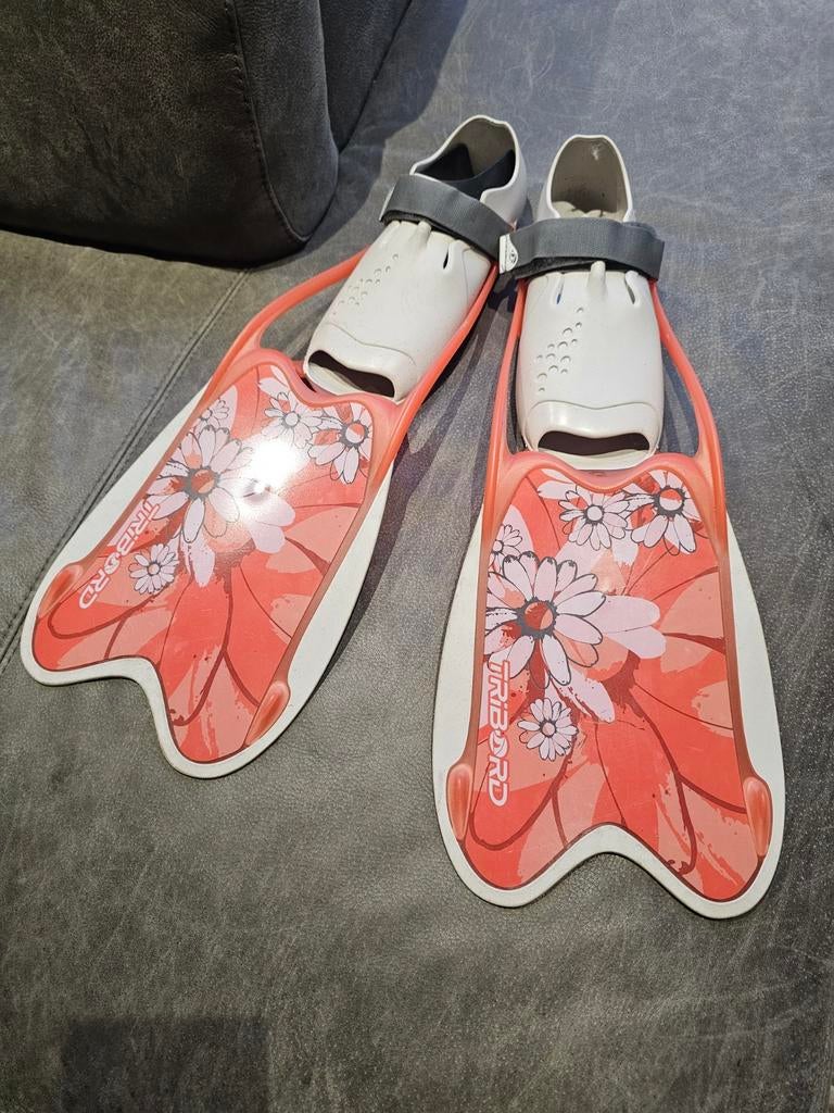 Tribord Zwemvliezen Dames Maat 37 - Speciaal Design, Ophalen of Verzenden, Zo goed als nieuw, Zwem- of Duikvliezen