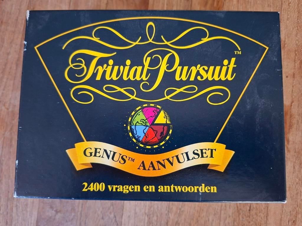 Trivial Pursuit - genius aanvulset, Hobby en Vrije tijd, Gezelschapsspellen | Bordspellen, Vijf spelers of meer, Ophalen of Verzenden
