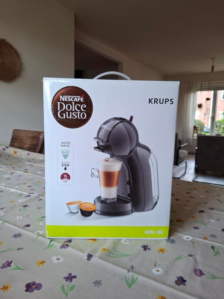 NIEUW Krups NESCAFÉ Dolce Gusto Mini Me koffiezetapparaat, Koffiepads en cups, Ophalen of Verzenden, 2 tot 4 kopjes, Koffiemachine