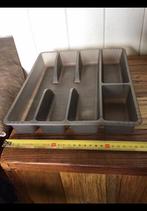 Plastic bak vpor bestek. Ikea. Doorzichtig grijs bestekbak., Ophalen of Verzenden, Zo goed als nieuw