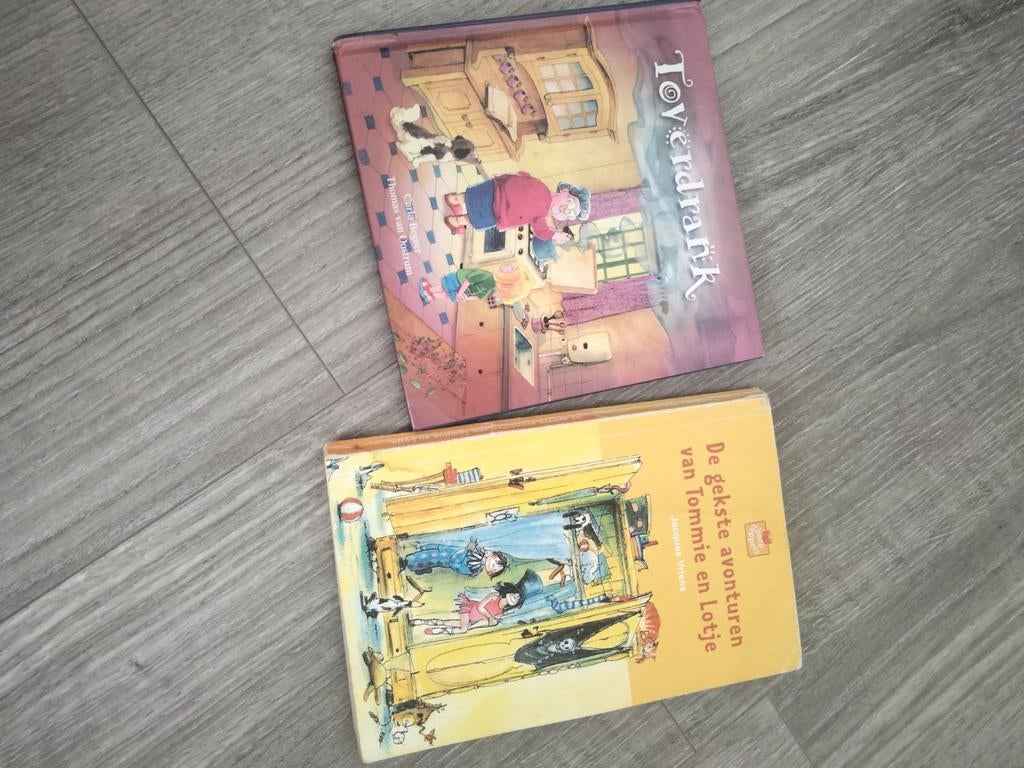 Toverdrank en De gekste avonturen van Tommie en Lotje, Boeken, Ophalen