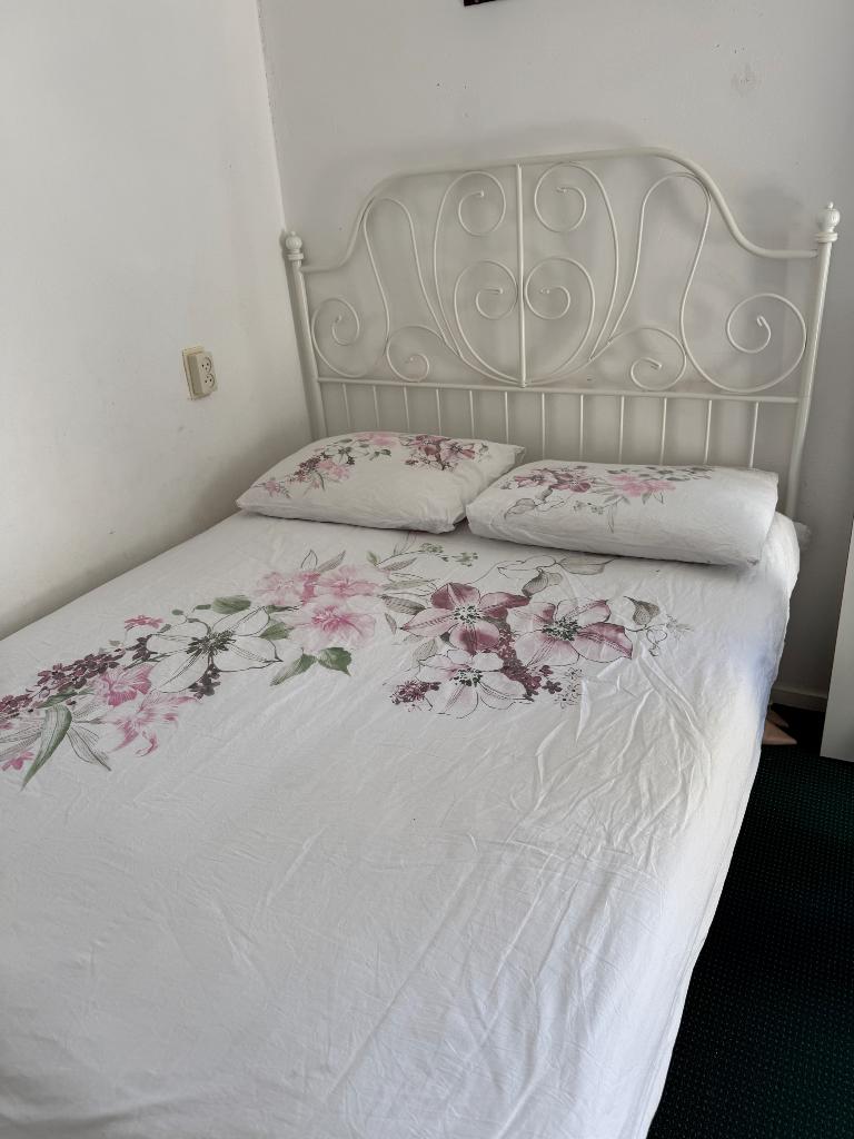 IKEA bed, Ophalen, Gebruikt, Eenpersoons, Wit