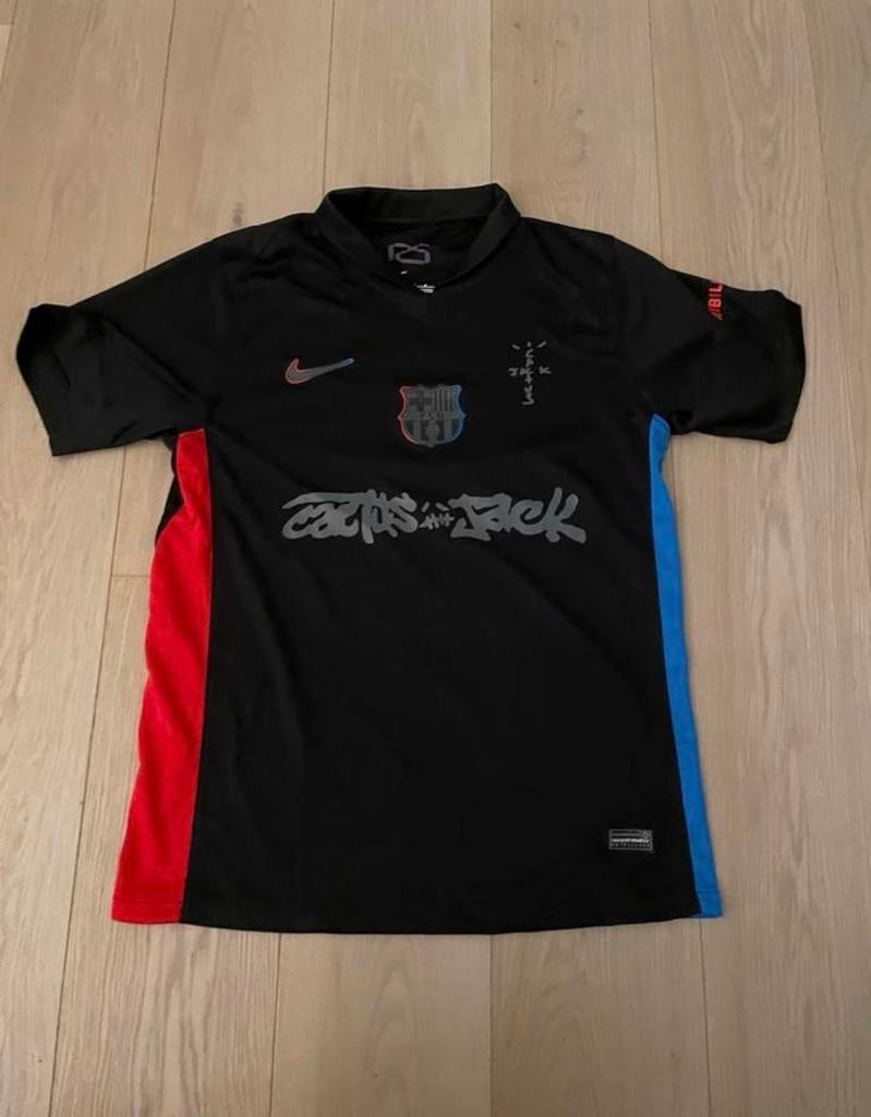 FC Barcelona 2024/25 Stadium Away x CACTUS JACK shirt, Kleding | Heren, Ophalen of Verzenden, Zo goed als nieuw, Maat 48/50 (M)