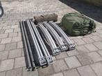 Legertent boogtent aluminium frame army tent scouting nl, Verzamelen, Militaria | Algemeen, Ophalen, Landmacht, Nederland