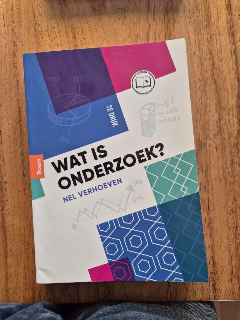 Toegepaste psychologie, wat is onderzoek 7e druk, Boeken, Ophalen of Verzenden, Alpha, Zo goed als nieuw, HBO