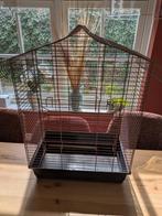 Vogelkooi parkiet kanarie agapornis zeebravink, Ophalen, Zo goed als nieuw, Metaal, Vogelkooi