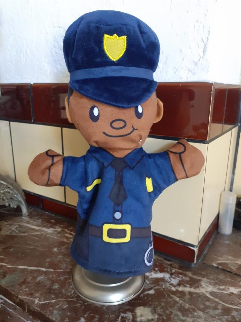 Albert Heijn handpop politie, Verzamelen, Ophalen of Verzenden, Zo goed als nieuw, Pop