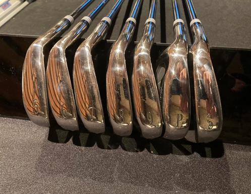 Linkshandige heren golfset Mizuno Mx-15 5-Sw staal, Sport en Fitness, Golf, Zo goed als nieuw, Set, Mizuno, Ophalen of Verzenden