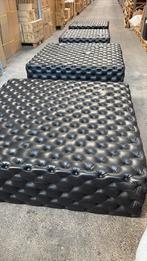 4x grote poef hocker, Huis en Inrichting, Banken | Voetenbanken en Poefen, Ophalen of Verzenden, Gebruikt, Vierkant, 75 tot 100 cm