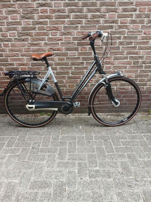 Gazelle Eclipse damesfiets * 57* gratis proefrit ., Fietsen en Brommers, Fietsen | Dames | Sportfietsen en Toerfietsen, Zo goed als nieuw