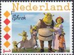 Nederland-Persoonlijke- Kinderen- TV- Film- Shrek- P, Ophalen of Verzenden, Na 1940, Postfris