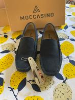 Moccassino Loafers heren schoenen Blauw Maat 41, Ophalen of Verzenden, Zo goed als nieuw, Blauw, Loafers