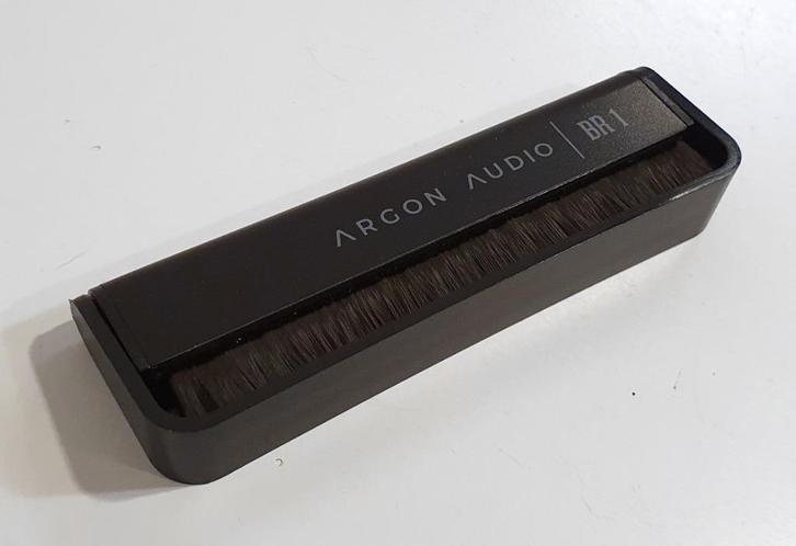 LP borstel - Argon Audio BR1, Audio, Tv en Foto, Platenspelers, Zo goed als nieuw, Platenspeler-onderdeel, Overige merken, Ophalen of Verzenden