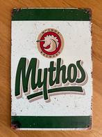 Mythos Bier  Reclamebord  Bierbord 30 bij 20, Ophalen of Verzenden, Reclamebord, Plaat of Schild, Overige merken