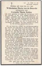 Wilhelmina v.d. Beurcht 1932 Uden + 1963 Veghel, 31 jaar, Verzenden