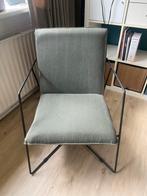 Stoeltje met stalen frame., Ophalen, Zo goed als nieuw, Zwart, Eén