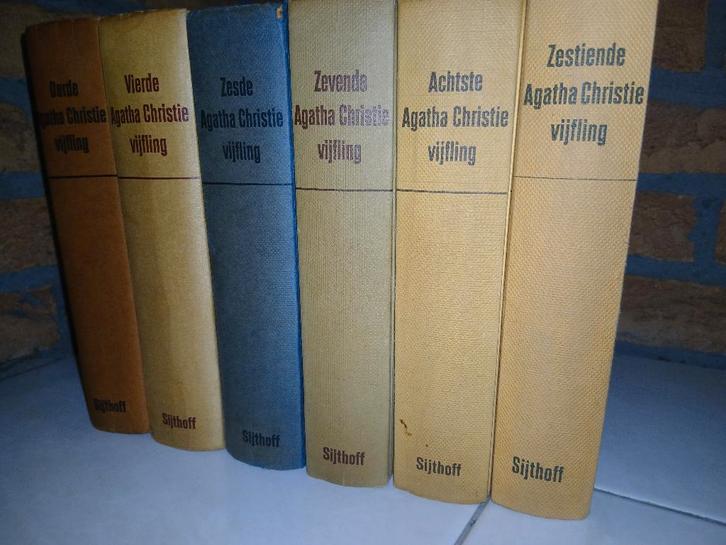 agatha christie: vijflingen-reeks, Boeken, Detectives, Gelezen, Ophalen