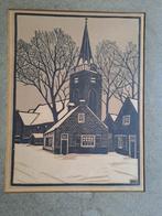 Originele prent kunstenaar A.P.W. van Starrenberg, Antiek en Kunst, Kunst | Tekeningen en Foto's, Ophalen