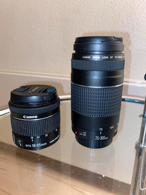 Canon camera lens efs 75-300mm, Audio, Tv en Foto, Fotografie | Lenzen en Objectieven, Zo goed als nieuw, Standaardlens, Zoom