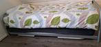 Twee handige (logeer)bedden 90 x 200 gelijke hoogte, Ophalen, Tweepersoons, Zo goed als nieuw, 180 cm