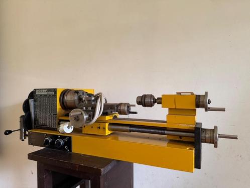 HOBBYMAT Universal draaibank Type MD65, Doe-het-zelf en Verbouw, Draaibanken, Gebruikt, Metaaldraaibank, Minder dan 500 mm, Ophalen