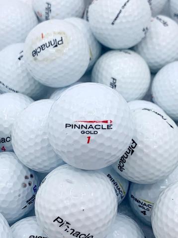 Pinnacle golfballen Klasse B: €0,50 /st. bij aankoop 50 stuk