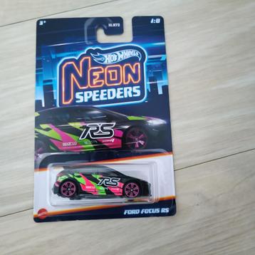 hot wheels neon speeders ford focus rs beschikbaar voor biedingen