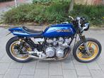 Honda CB750F 1982 (custom, lopend!) - Blue Jay Bol d'Or, Motoren, 750 cc, LED Verlichting, 4 cilinders, Motorrijbewijs A
