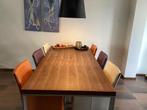 Eettafel met 6 stoelen, 200 cm of meer, 50 tot 100 cm, Industrieel, Gebruikt