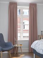 Fluwelen gordijnen oud roze, Huis en Inrichting, Ophalen, Zo goed als nieuw, 200 cm of meer