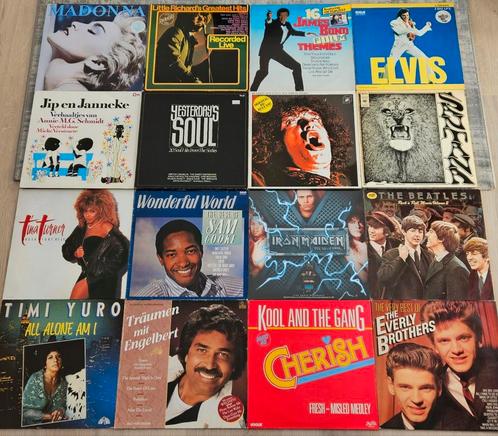 Collectie/verzameling vinyl platen en singles (LP), Cd's en Dvd's, Vinyl | Pop, Gebruikt, 1980 tot 2000, Ophalen of Verzenden