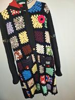 Vest granny square 2 soorten, Kleding | Dames, Ophalen of Verzenden, Zo goed als nieuw, Zwart