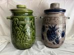 2 vintage Rumtopf West Germany 204-28, Antiek en Kunst, Antiek | Keramiek en Aardewerk, Ophalen of Verzenden
