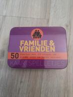 Vintage Familie & Vrienden Kaartspel in Blik, Verzamelen, Blikken, Ophalen of Verzenden