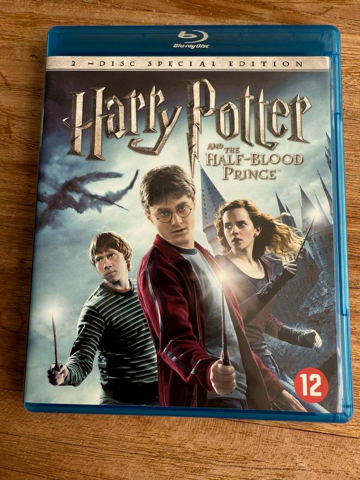 Harry Potter en de Halfbloed Prins Blu-ray NL versie ZGAN, Cd's en Dvd's, Blu-ray, Zo goed als nieuw, Science Fiction en Fantasy