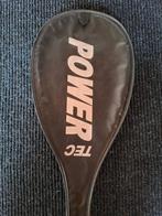Power Tec squash racket, Ophalen, Zo goed als nieuw, Racket, Met hoes