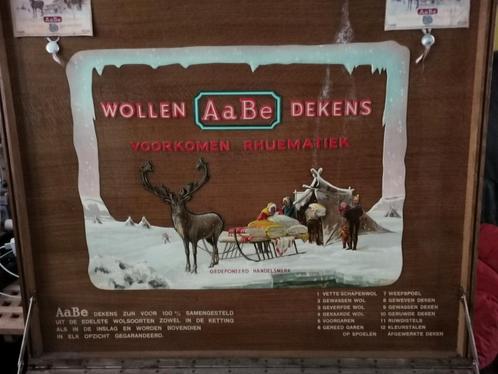 Museum? complete wollen AaBe dekens materiaalkist, Verzamelen, Overige Verzamelen, Zo goed als nieuw, Ophalen