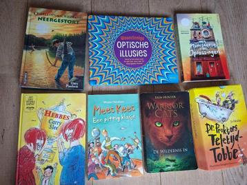 6 Kinderboeken, Slee, Oldenhave, Nesbo, Rooseboom, Hunter beschikbaar voor biedingen