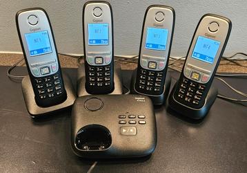 4 delig Gigaset A415A Telefoon - Compleet! beschikbaar voor biedingen