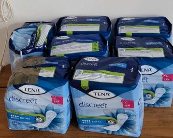 8 pakken Tena Lady discreet extra beschikbaar voor biedingen