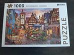 Rebo puzzel 1000 Rothenburg - Bavaria, Hobby en Vrije tijd, Ophalen of Verzenden, 500 t/m 1500 stukjes, Zo goed als nieuw