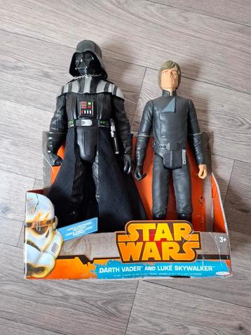 STAR WARS figures (Darth V. & Luke S.)  beschikbaar voor biedingen