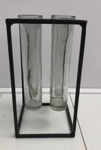 Leuk design vaasje., Ophalen of Verzenden, Zo goed als nieuw, Glas, Minder dan 50 cm
