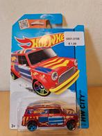 Hotwheels Austin Mini Van rood, Ophalen of Verzenden, Nieuw